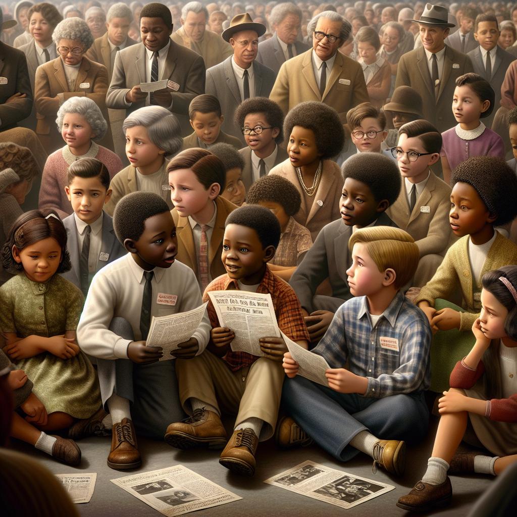 Civil Rights Activists' Children Gathering