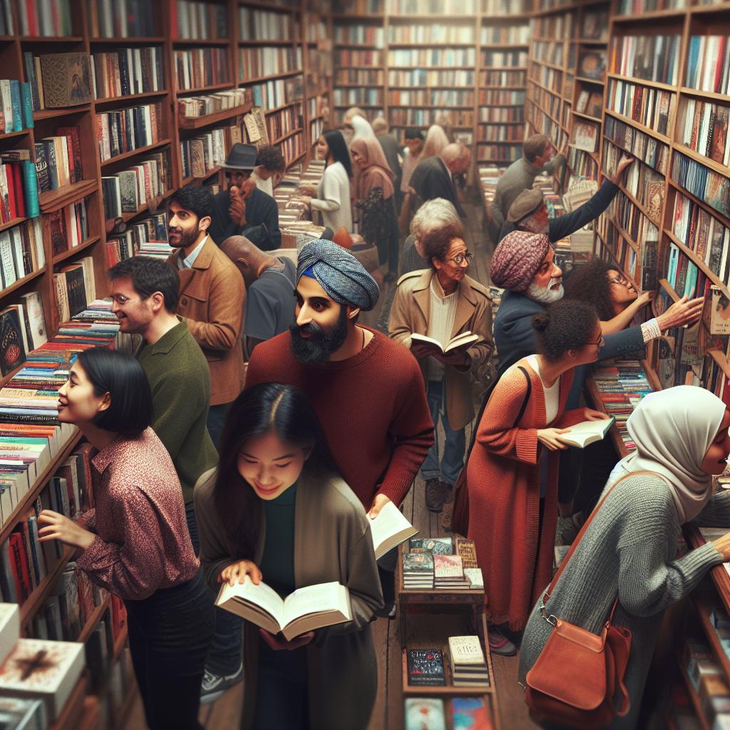 Book Crawl at Indie Bookstore