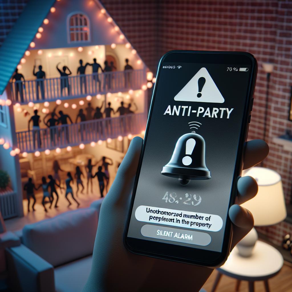 Airbnb anti-party technology activation