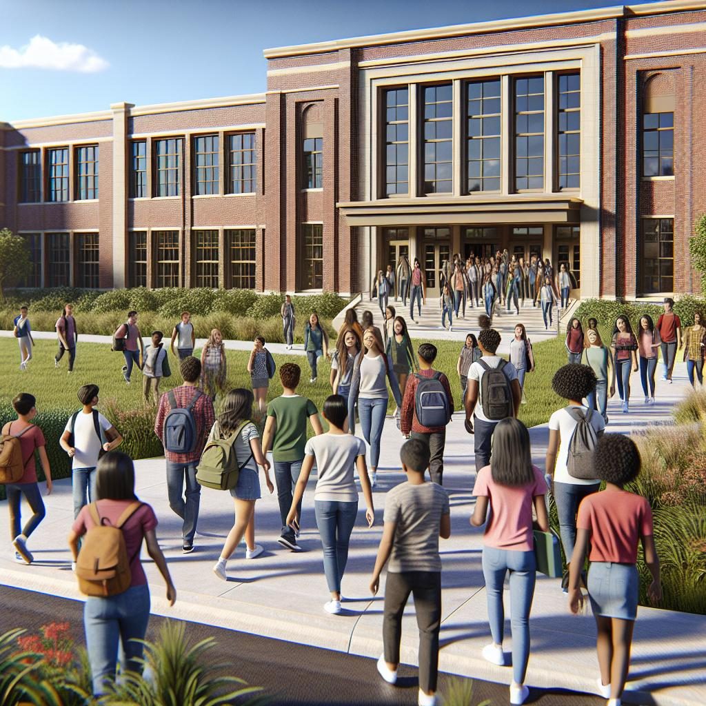 Students entering Carolina school