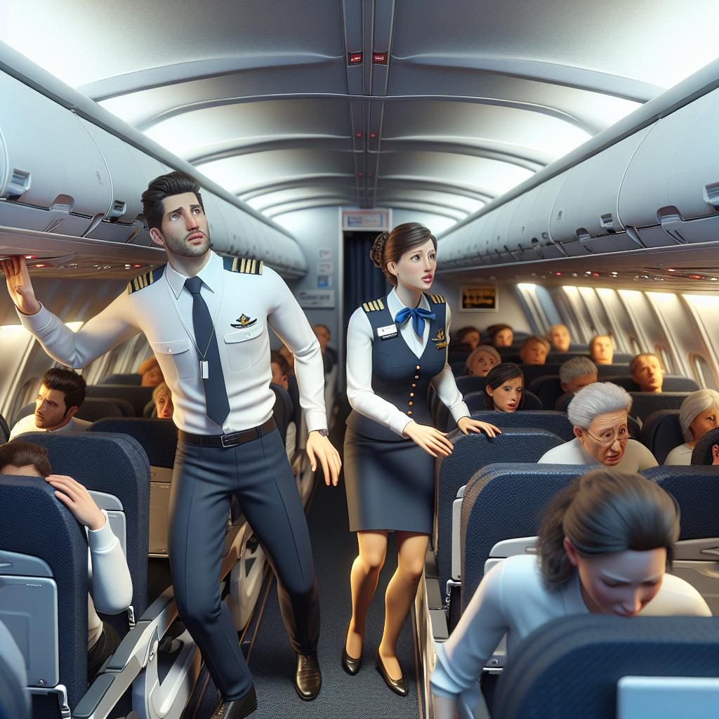 Flight Attendants During Turbulence