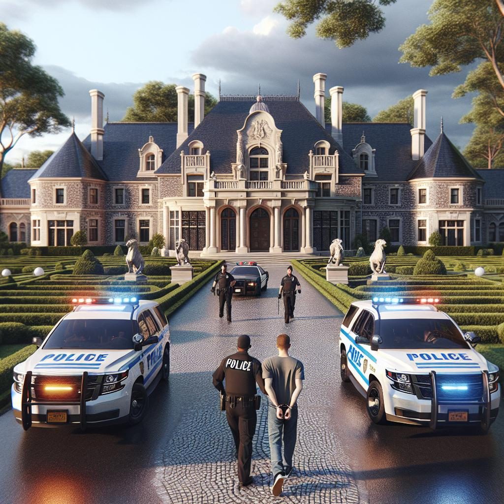 Long Island mansion arrest