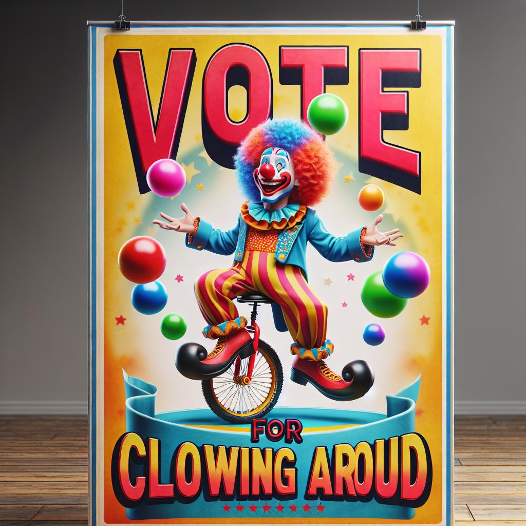 Vote for Clowning Around