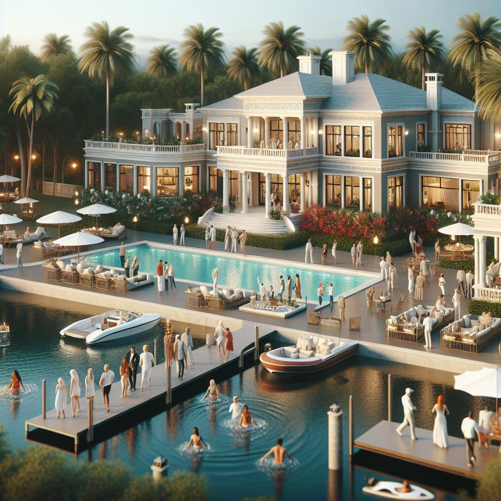 Luxury Waterfront Mansion