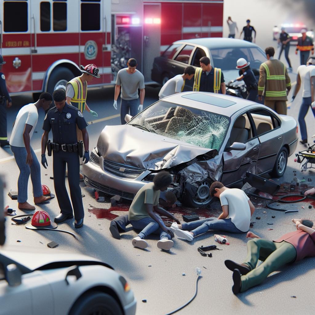 Traffic Accident Scene