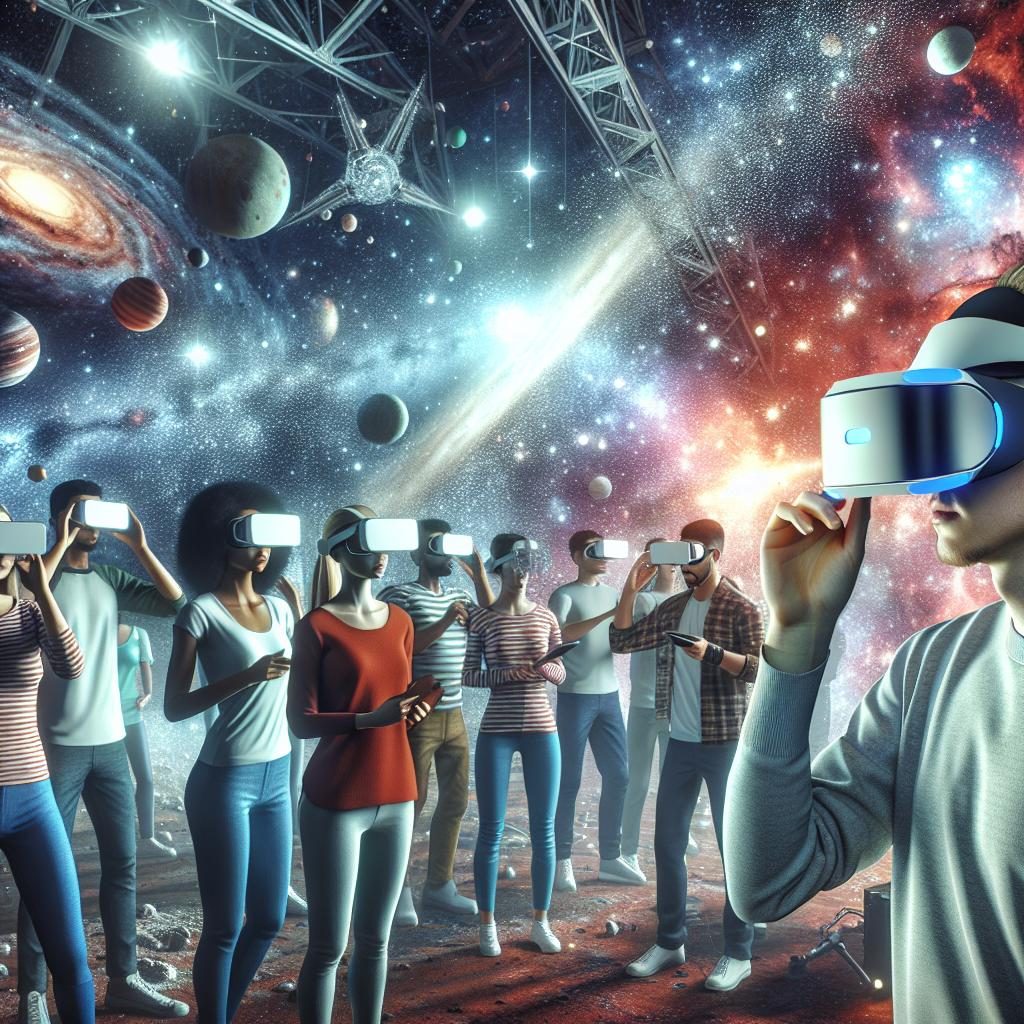 Virtual Reality Space Adventure