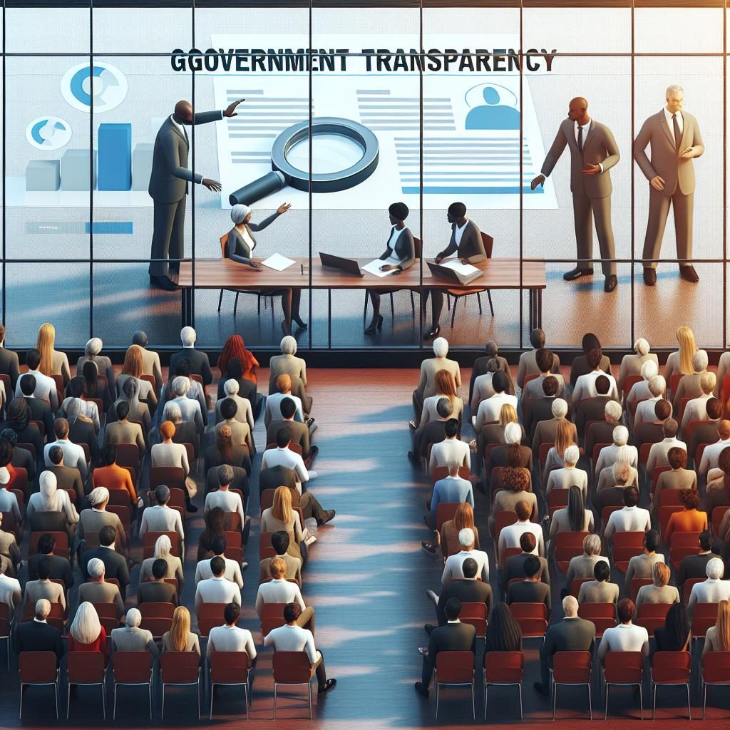 Government Transparency Illustration