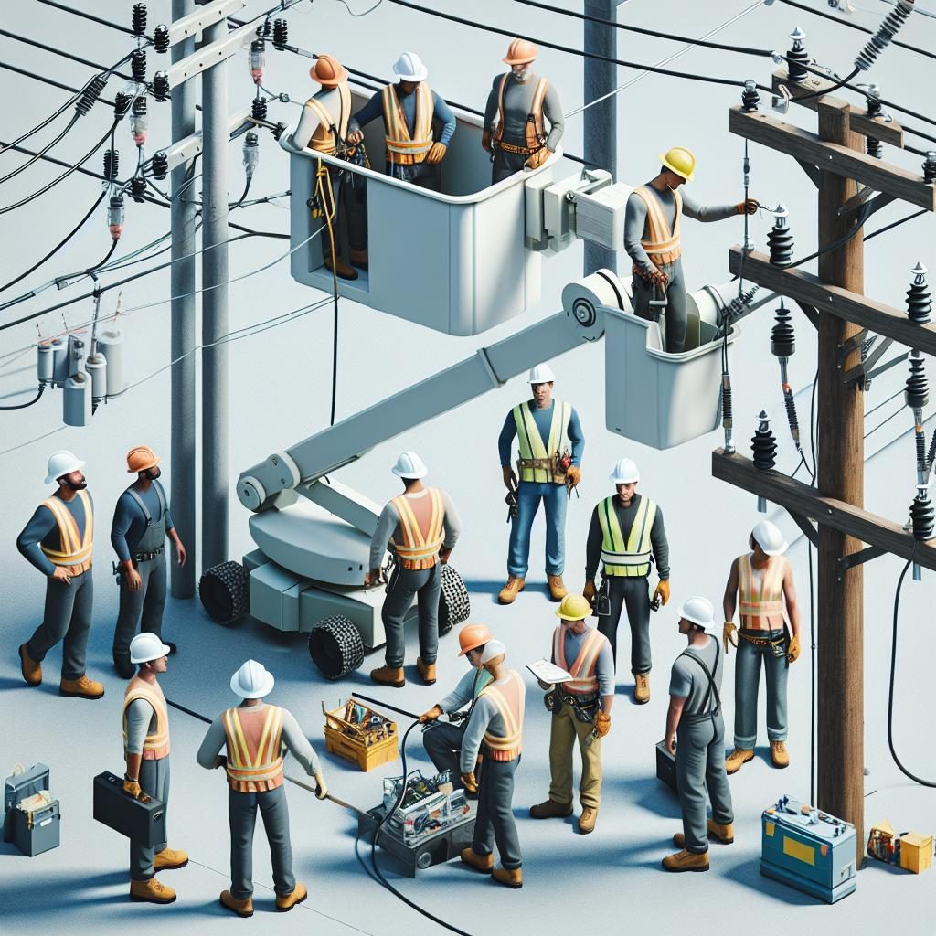 Power restoration teamwork