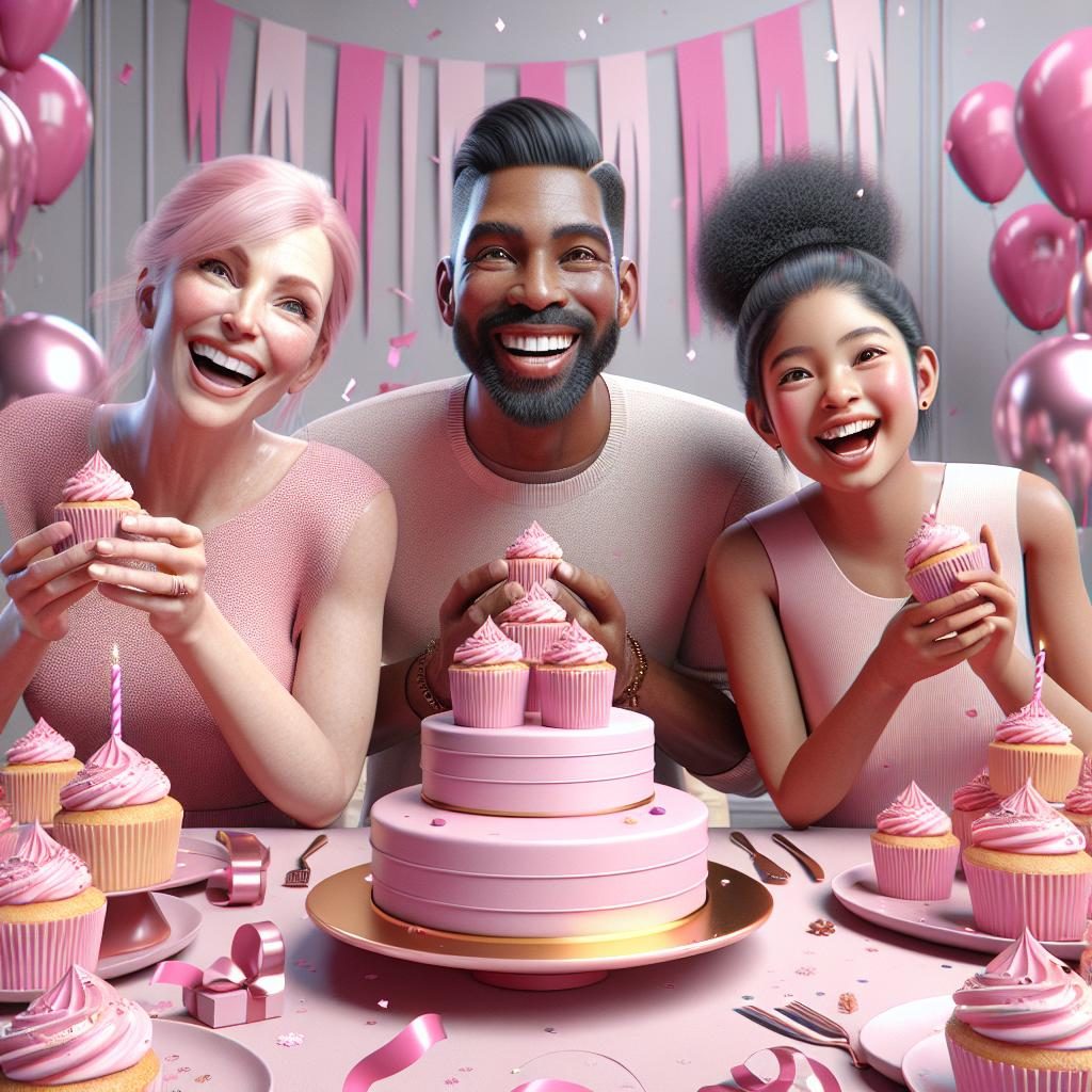 Pink Cupcake Celebration