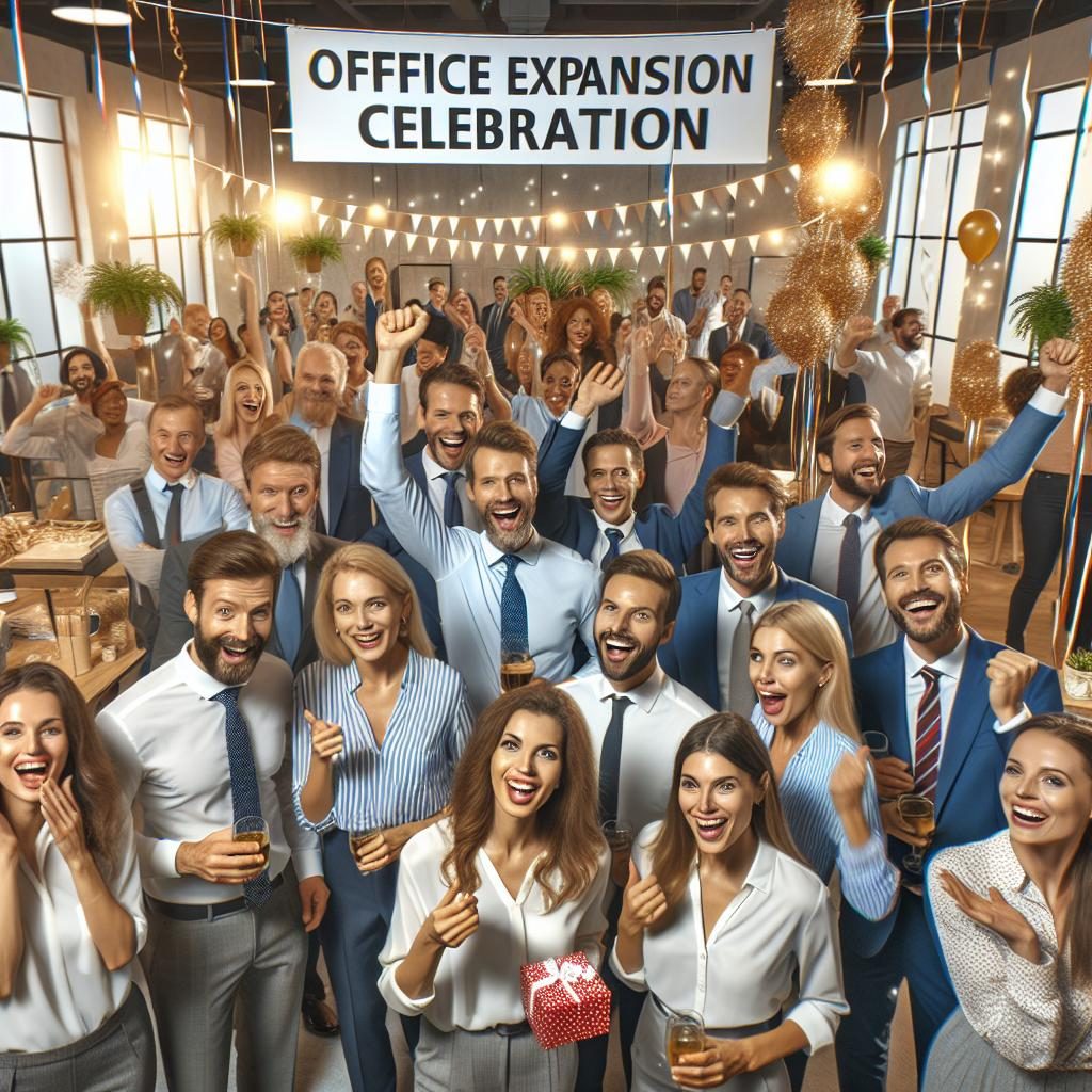 Office Expansion Celebration