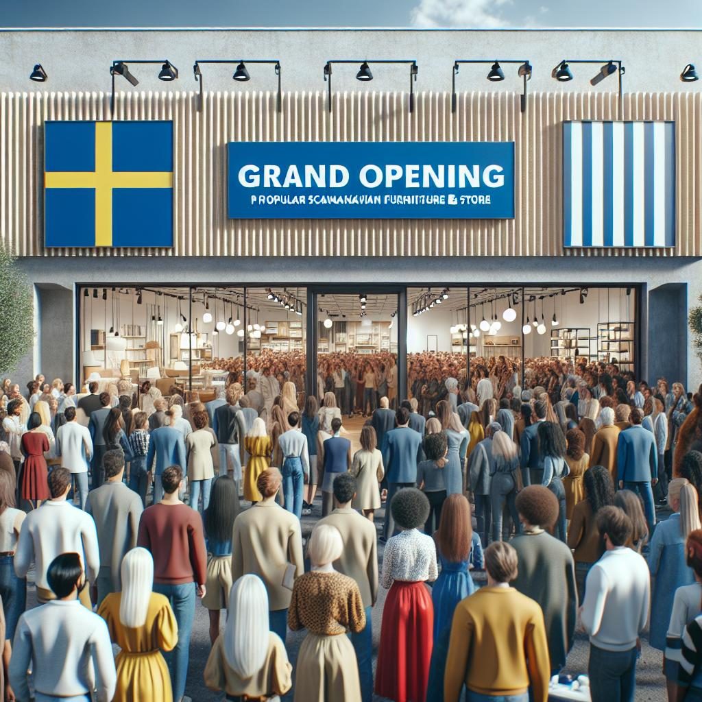 IKEA Store Grand Opening