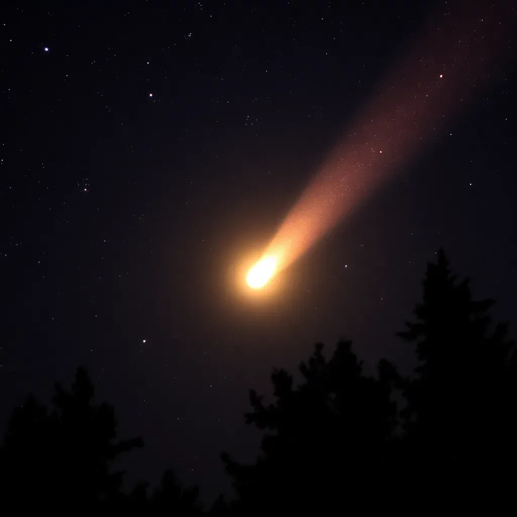 Comet C/2023 A3 Tsuchinshan-ATLAS Lights Up the Carolinas in Rare Celestial Event