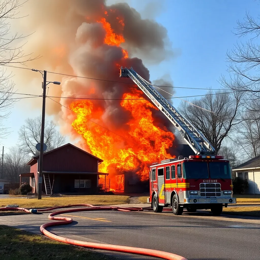 Fire Breaks Out in Southeast Charlotte, Leaving Four Injured and Community on Alert