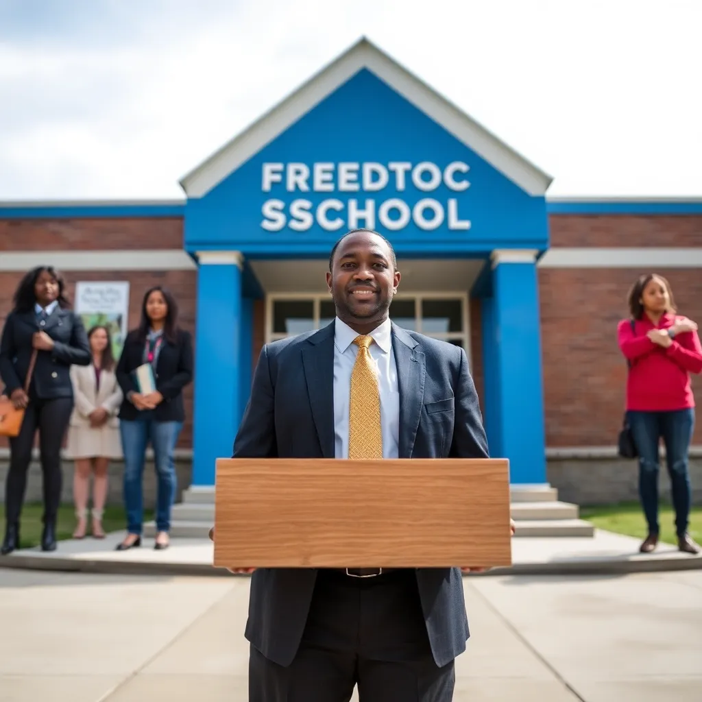 Charlotte's Movement Freedom Middle School Thrives Under Young Principal Kenneth Gorham