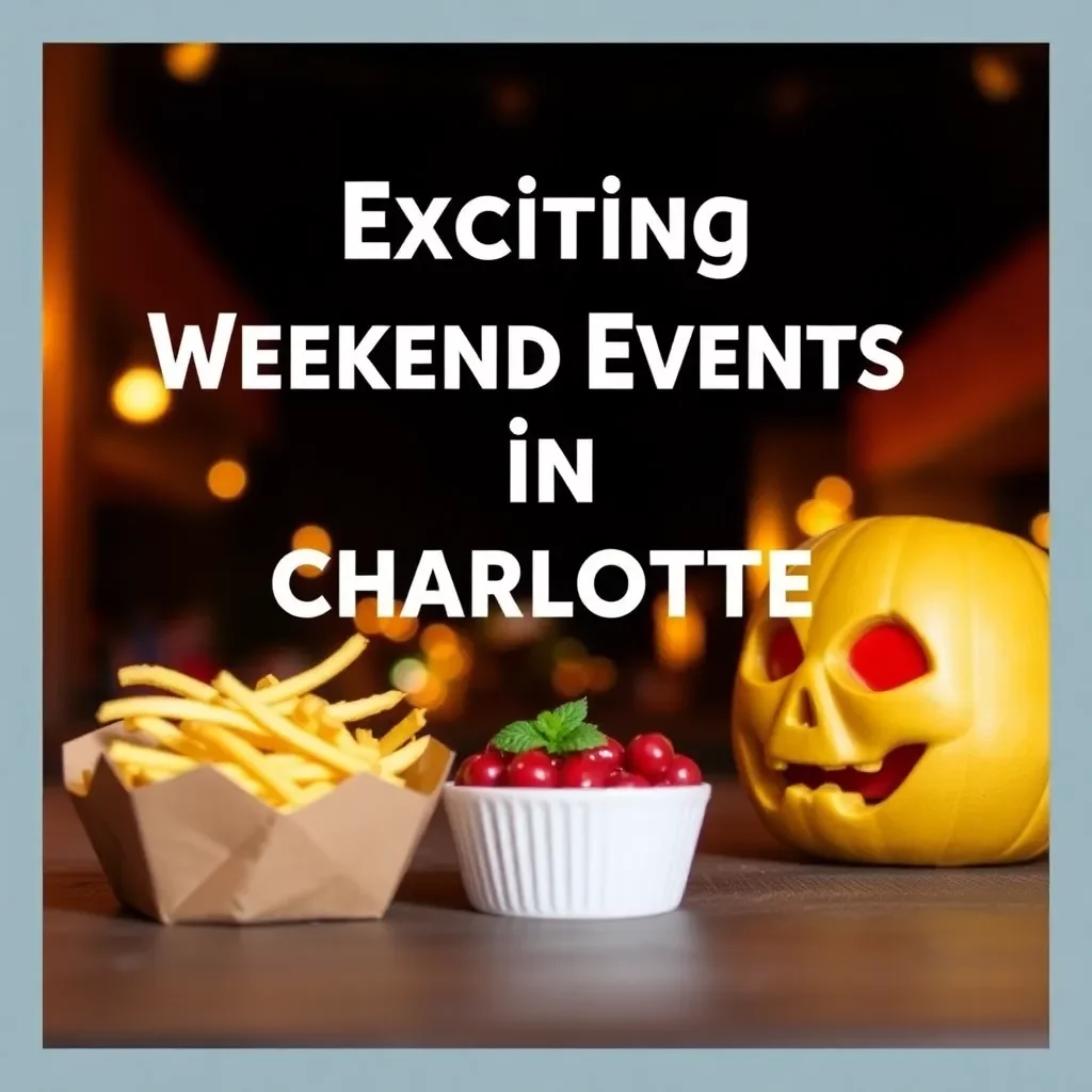 Exciting Weekend Events in Charlotte: Fun, Food, and Spookiness Await!