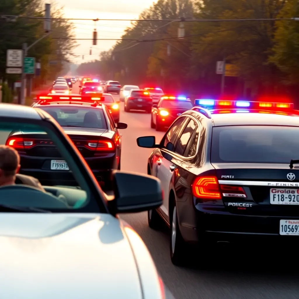 Charlotte Police Chase: SUV Driver's Wild Maneuvers Captured in Thrilling Daylight Pursuit