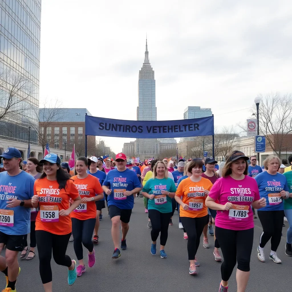 Charlotte Prepares for Strides for Shelter 5K to Support Homeless Veterans