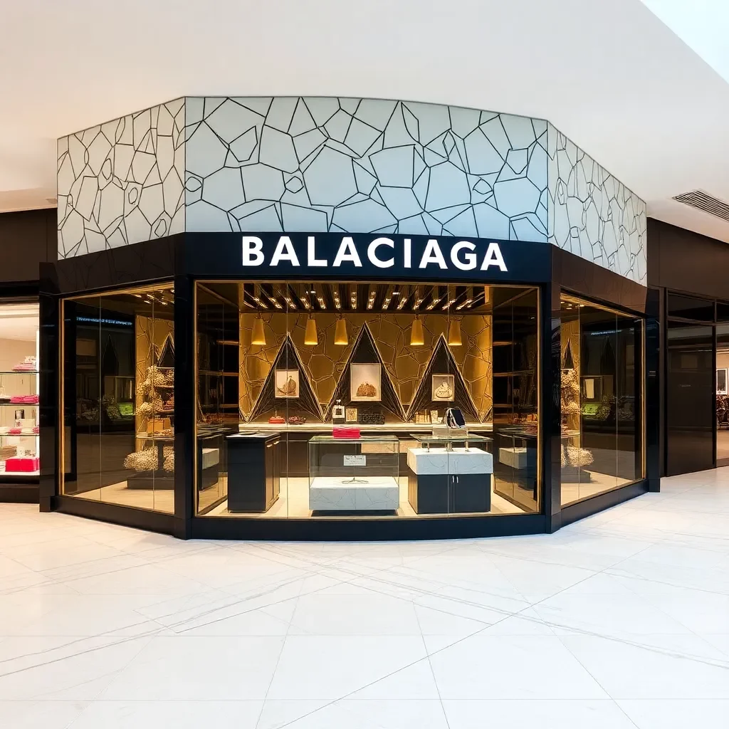 Charlotte Welcomes Stylish New Addition as Balenciaga Opens Its First Store at SouthPark Mall