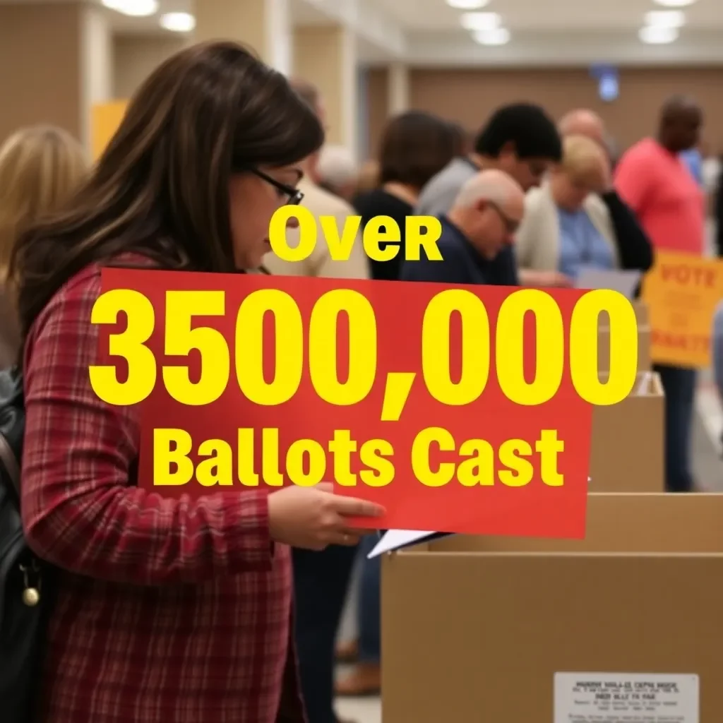 Early Voting in Charlotte Hits Record Highs with Over 350,000 Ballots Cast!