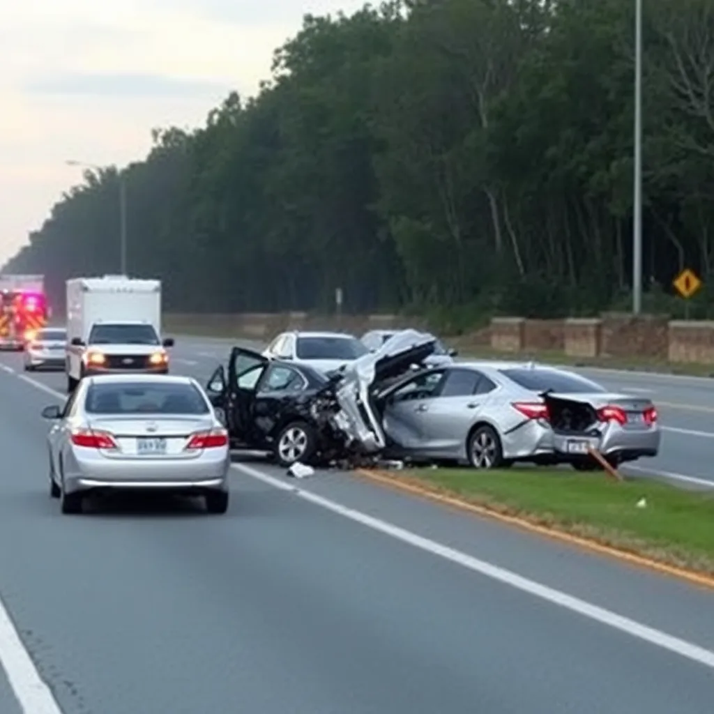 Four People Injured in Multi-Car Crash on I-85 in Charlotte