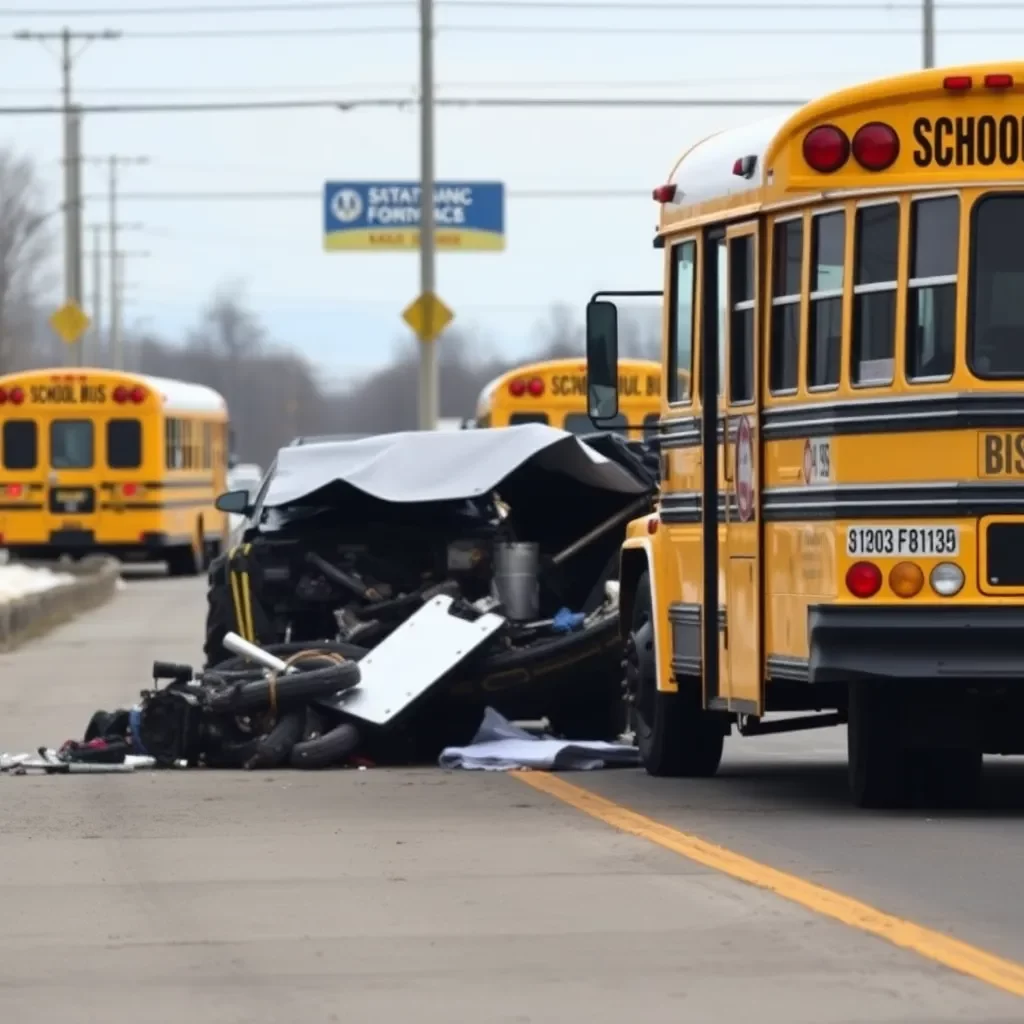 Minor Injuries Reported in Independence High School Bus Crash