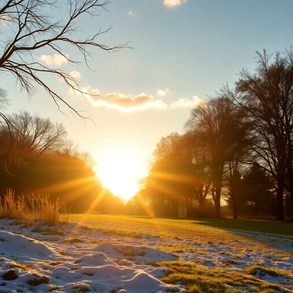 Warm Weather Bliss Ahead of a Chilly Change in Charlotte