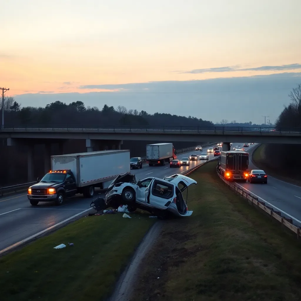 Tragic Early Morning Crash Claims Life on I-85 in Charlotte