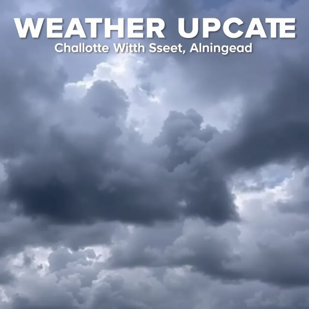 Weather Update: A Cloudy Week Ahead for Charlotte with Warmth Returning by Midweek