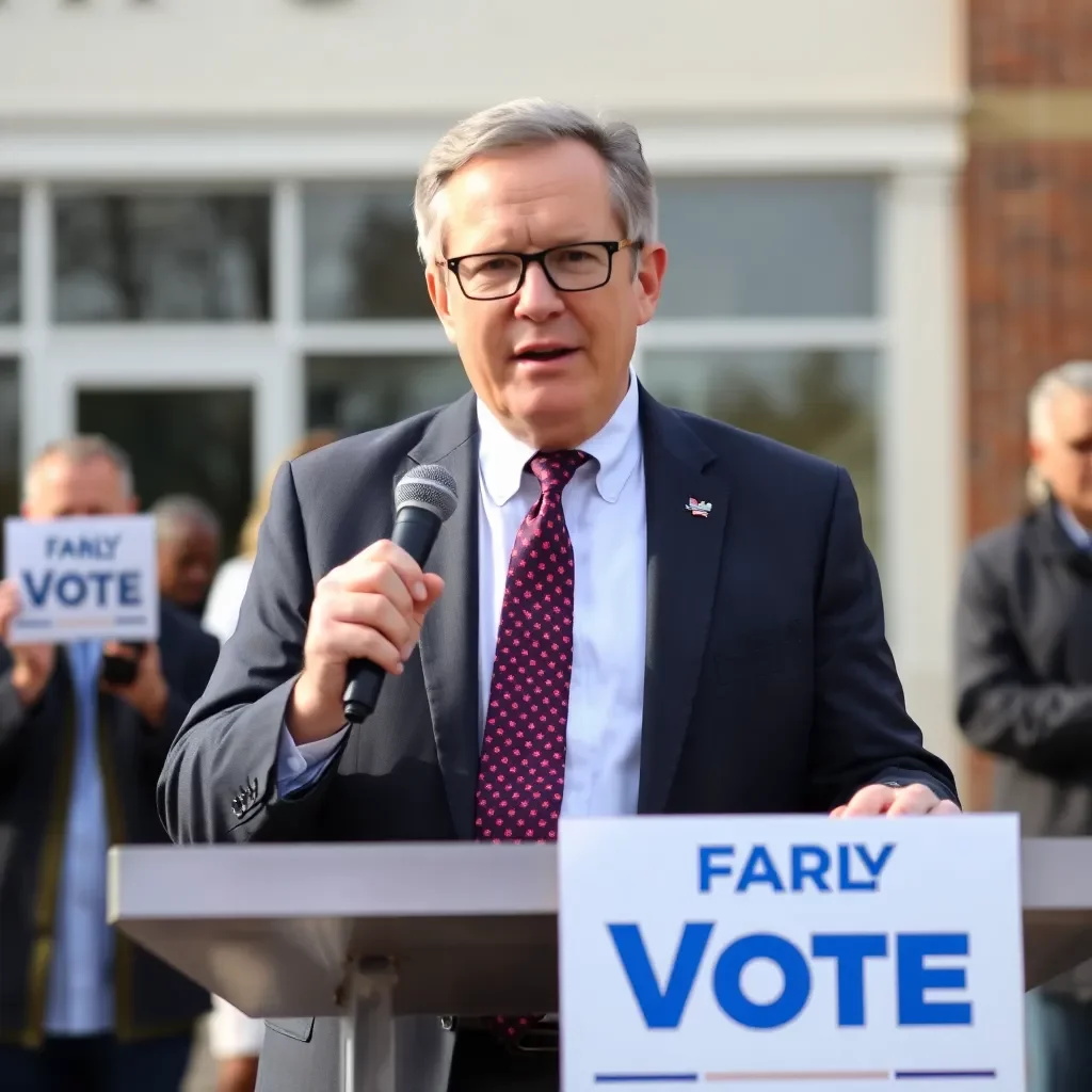 Tim Walz Promotes Early Voting in Charlotte as Election Day Approaches