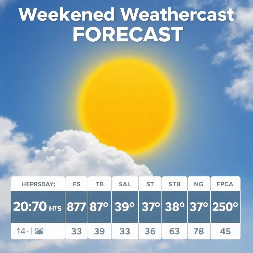 Weekend Weather Forecast: Cool Temperatures and Partly Sunny Skies for Charlotte