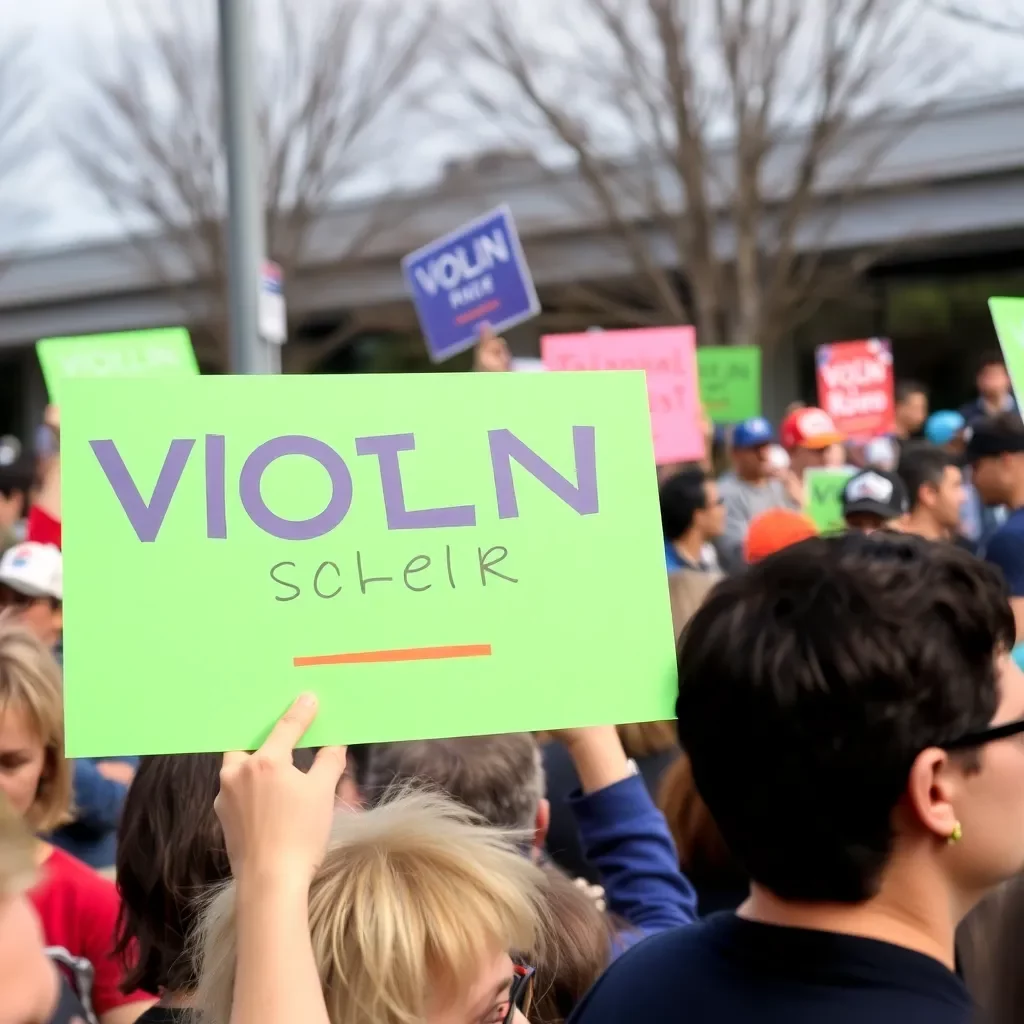 Chaotic Scene in Charlotte as Protesters Disrupt Kamala Harris' Rally