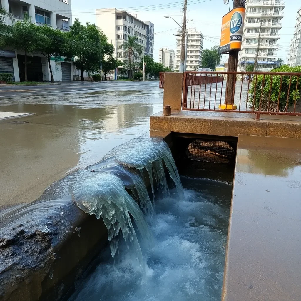 Charlotte Experiences Wastewater Overflow Due to Pipe Failure