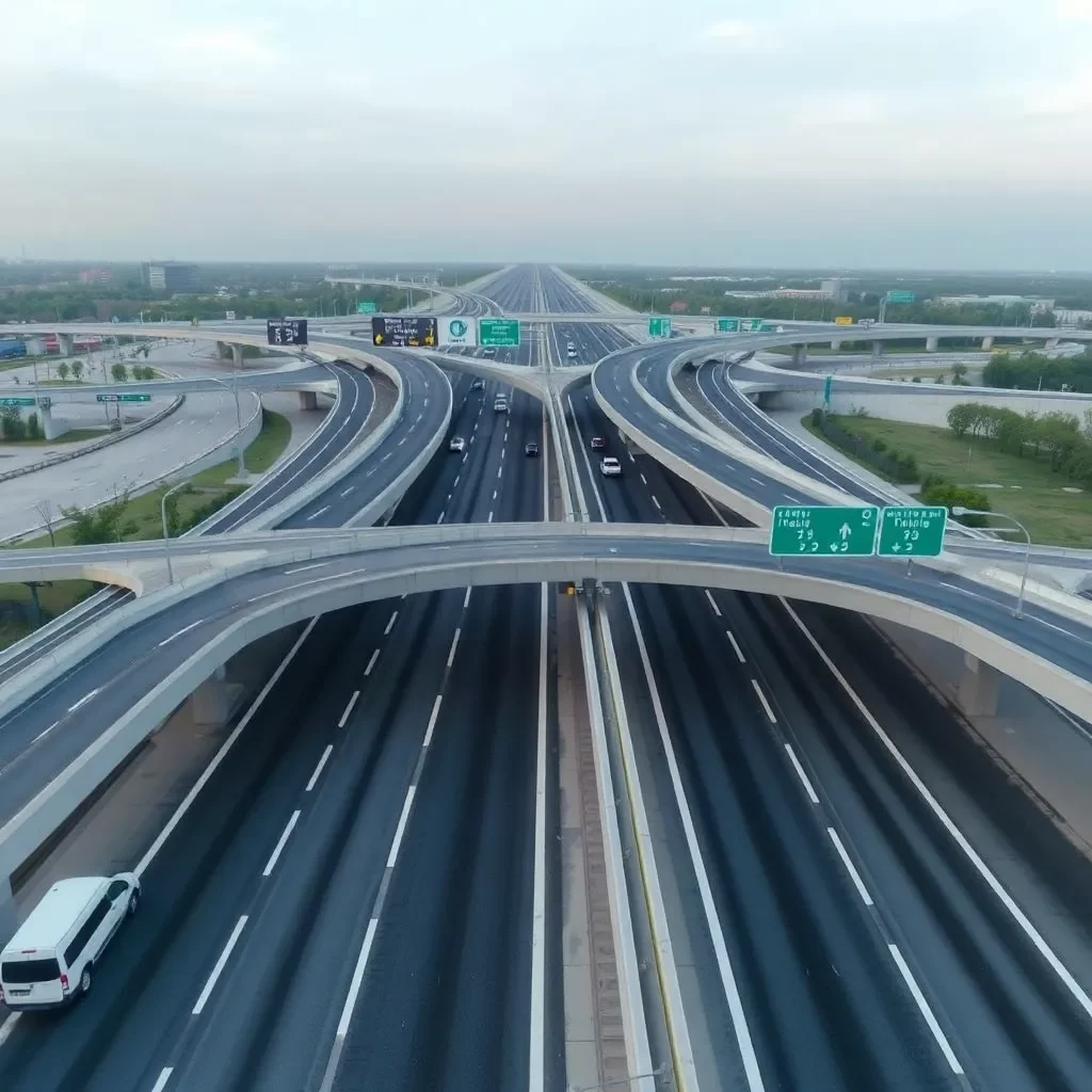 Huntersville Prepares for $30.8 Million Diverging Diamond Interchange at I-77 Gilead Road Exit