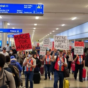 Charlotte Airport Workers End One-Day Strike, Demand Higher Wages Amid Holiday Travel Rush