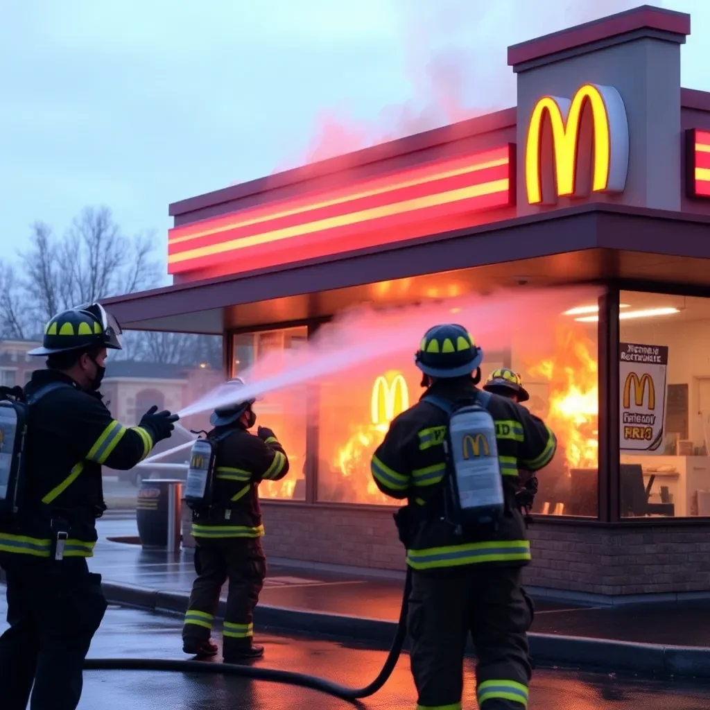 Charlotte Firefighters Quickly Contain Blaze at Local McDonald’s