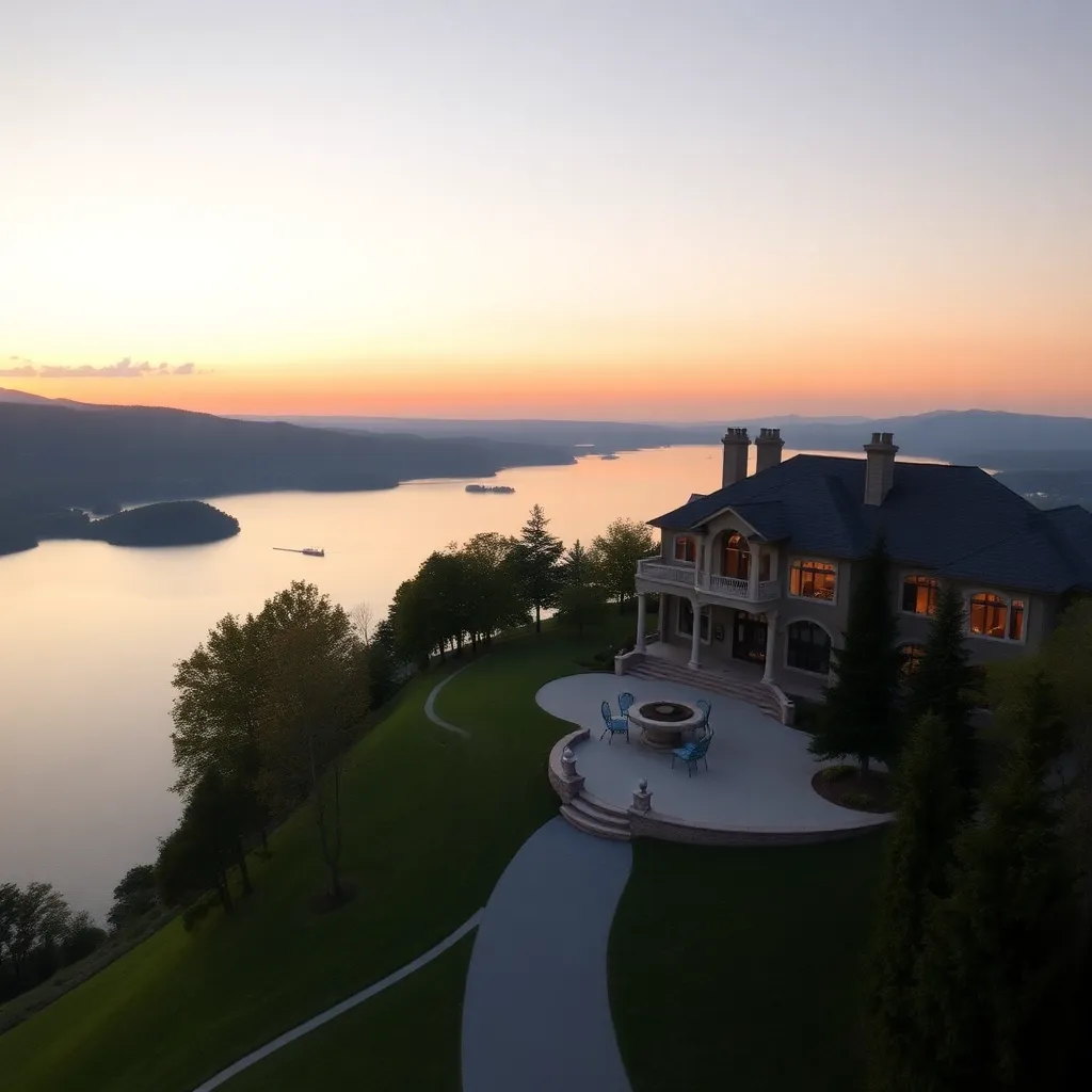 Charlotte's Stunning Lake Norman Mansion Wins 2024 Home of the Year Award for Best Architecture