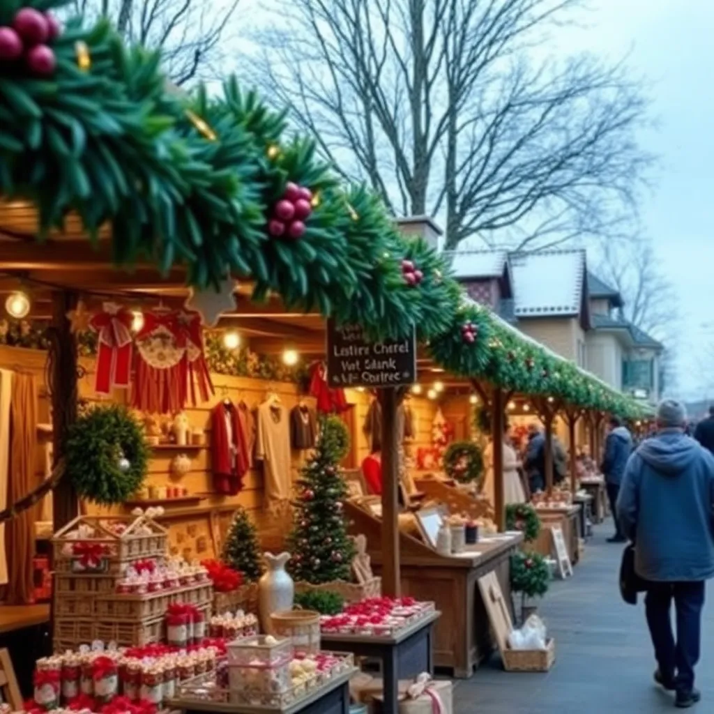 Uptown Charlotte Unveils Holiday Market with Local Vendors and Family Fun