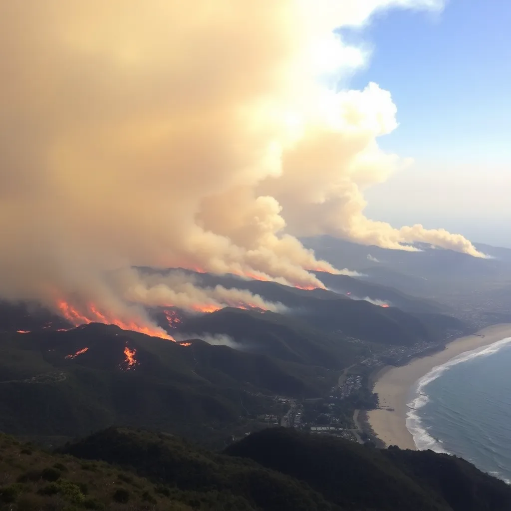 Fast-Growing Franklin Fire Disrupts Malibu, Prompting Evacuations, Power Outages, and School Closures