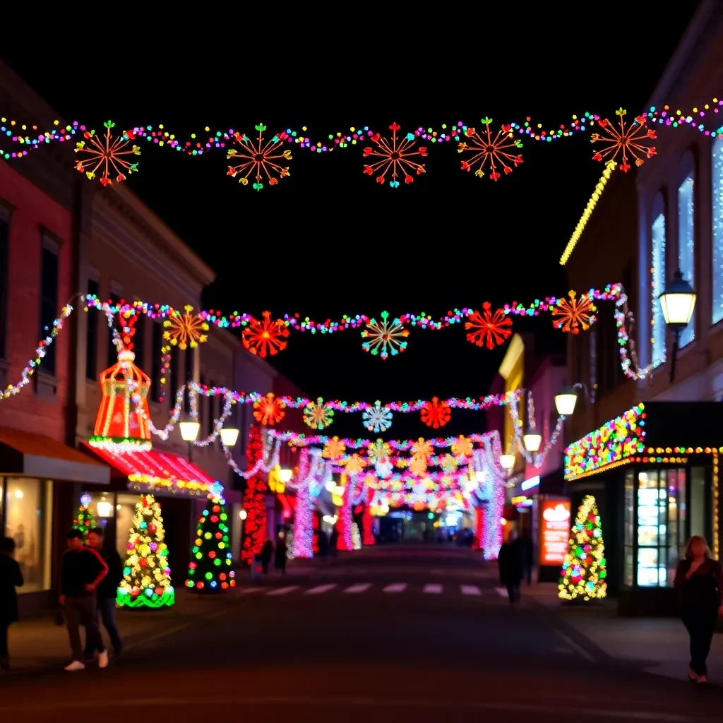 Charlotte's Holiday Spirit Shines Bright with Festive Displays!