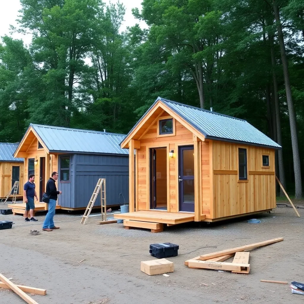 Asheville Mobilizes to Provide Tiny Homes for Victims of Helene Disaster