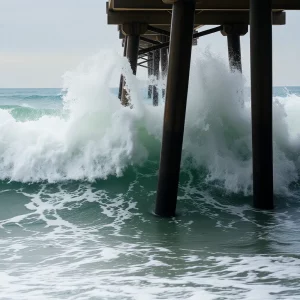 High Surf Collapse of Santa Cruz Wharf Causes Panic Amid Other Nationwide Incidents