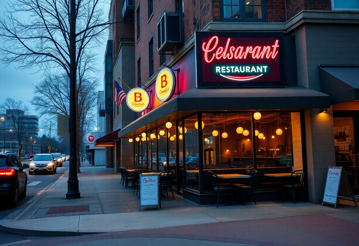 A closed restaurant in Charlotte's vibrant restaurant scene.