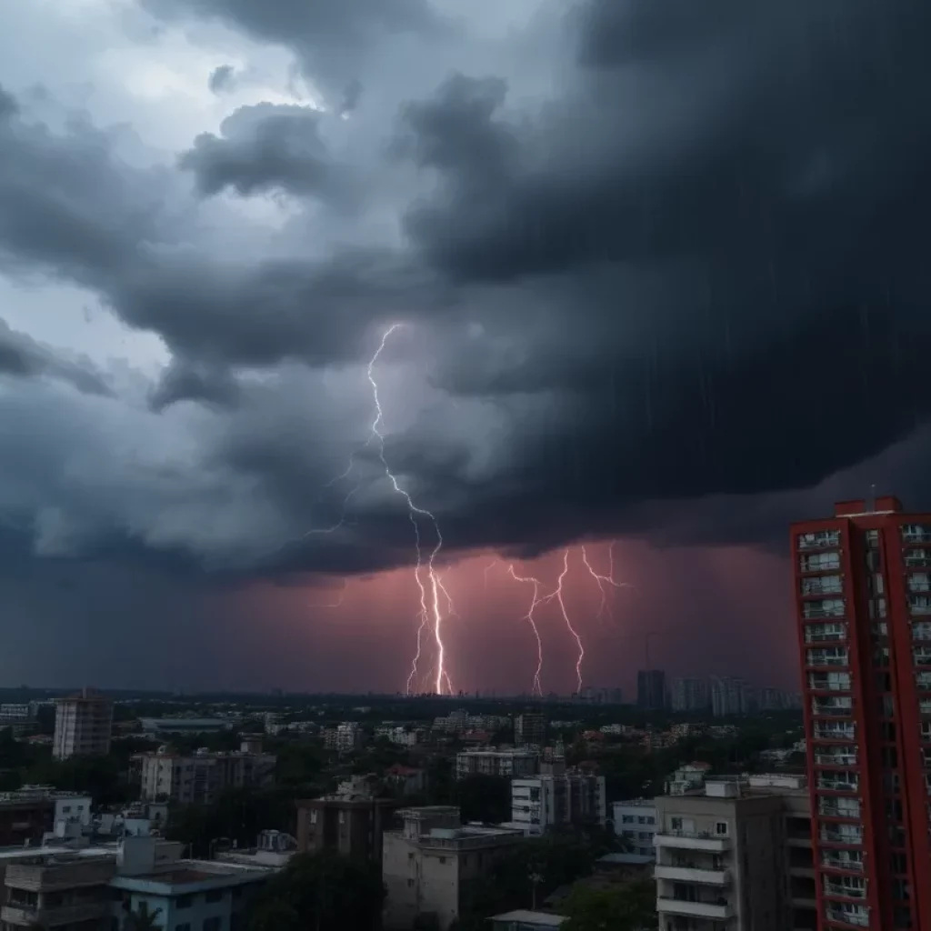 Severe storms causing chaos in Charlotte, NC