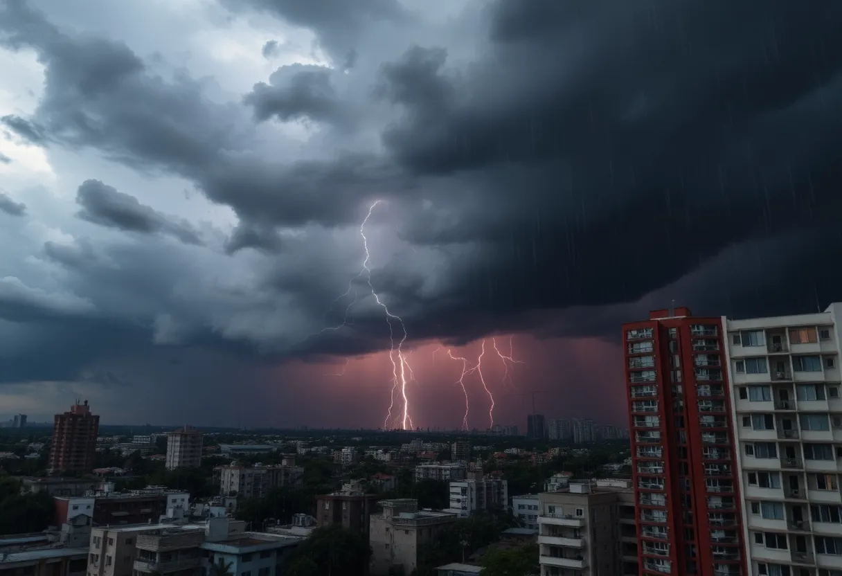 Severe storms causing chaos in Charlotte, NC