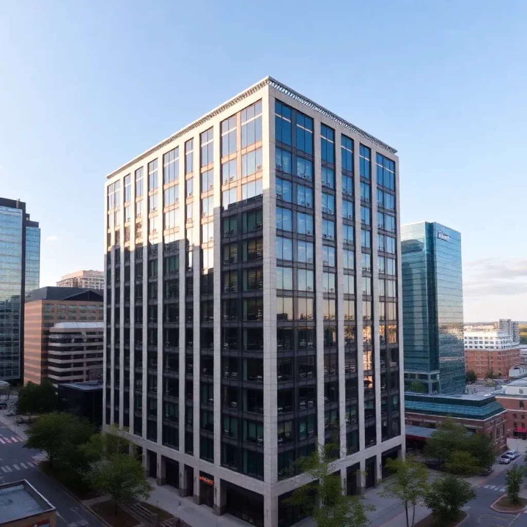 200 North College building in Uptown Charlotte