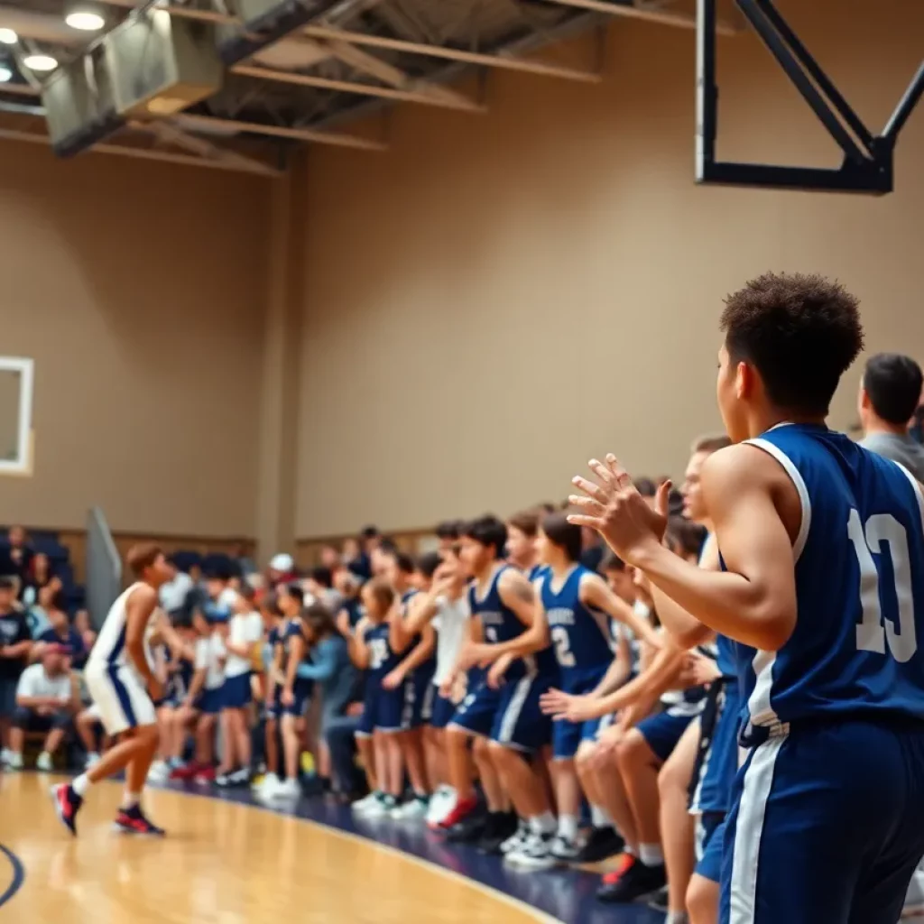 Central Cabarrus High School basketball game against Jay M. Robinson High School