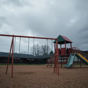 Abandoned playground in Concord highlighting community concern